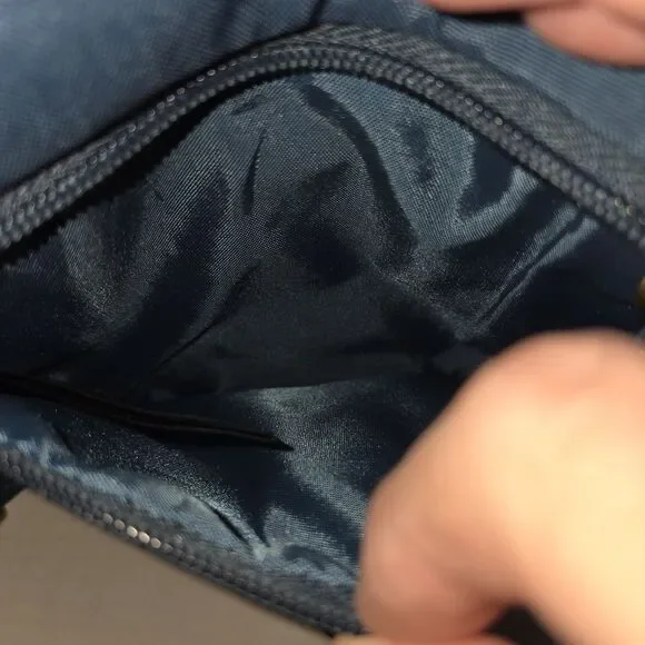 Travelon Anti-Theft RFID Passport Crossbody Bag Navy Blue Handbag Purse - Picture 6 of 13